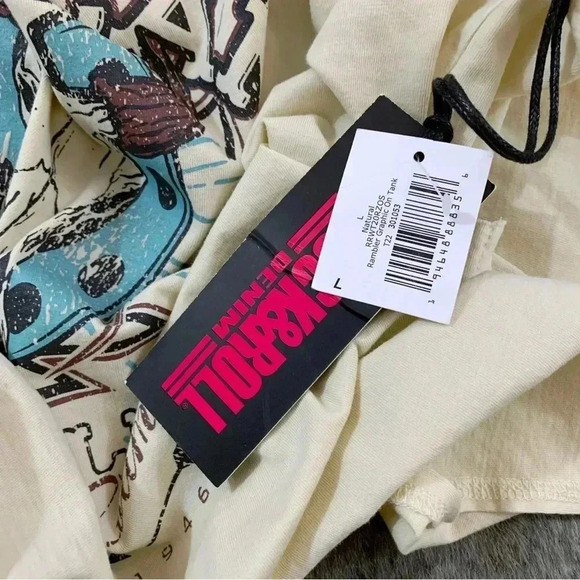 NWT Rock & Roll Denim American Rambler Muscle Tank - Picture 8 of 12